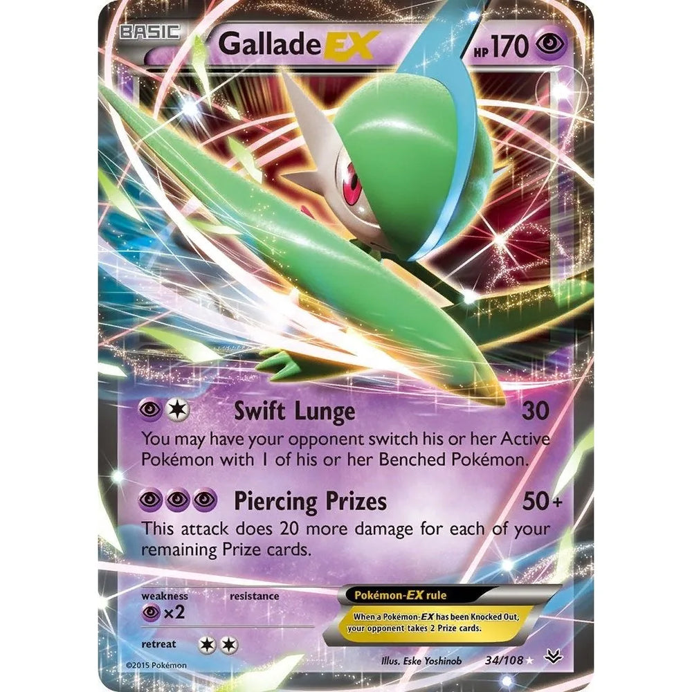 Gallade EX (34/108) (ROS)