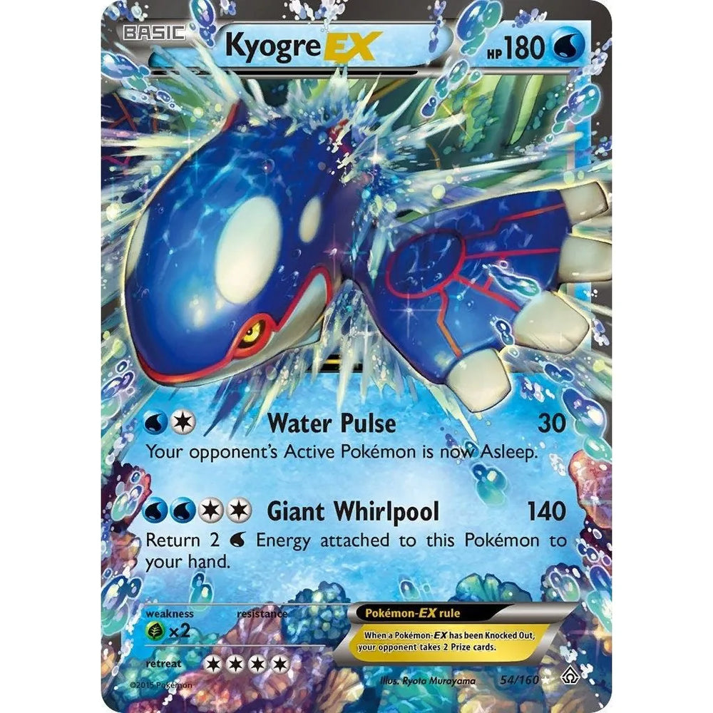 Kyogre EX (54/160) (PRC)