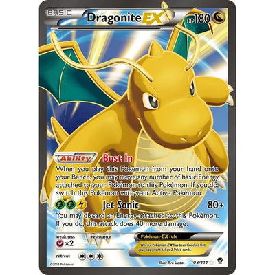 Dragonite EX (108 Full Art) (108/111) (FFI)