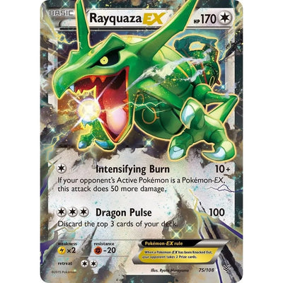 Rayquaza EX (75) (75/108) (ROS)