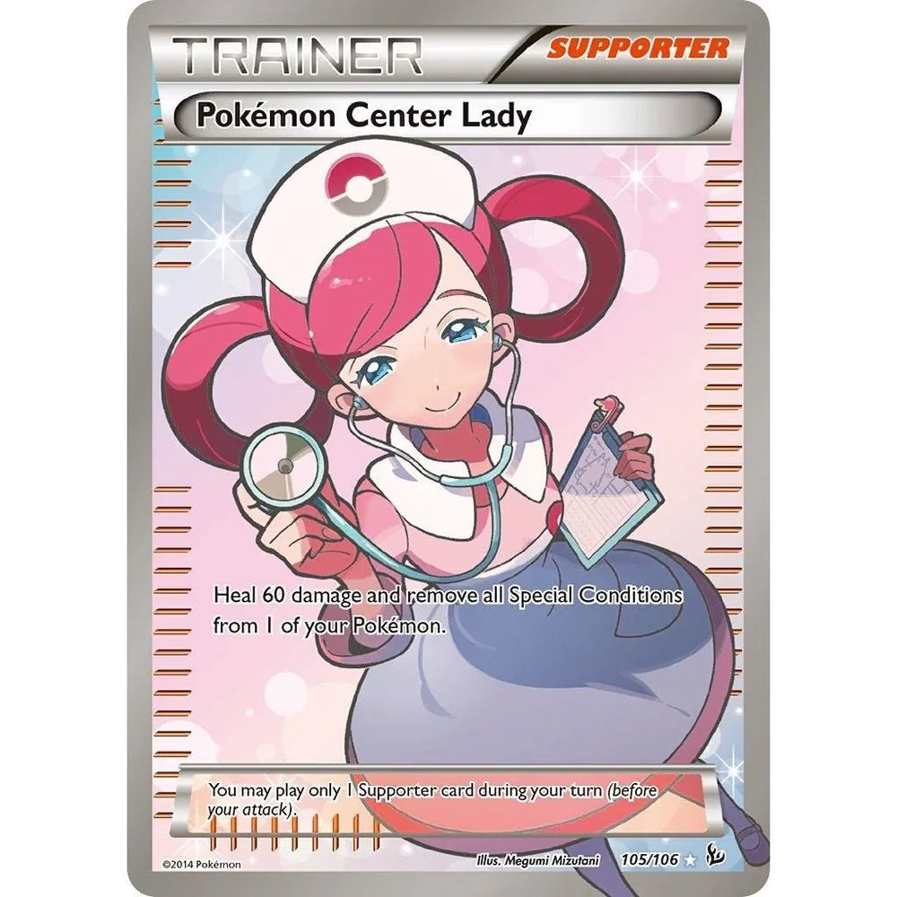 Centre Pokémon Dame (105 Pleine Art) (105/106) (FLF)