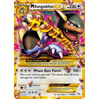 M Kangaskhan EX (109 Rare Secrète) (109/106) (FLF)