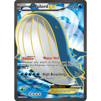 Wailord EX (147 Full Art) (147/160) (PRC)