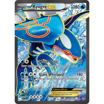 Kyogre EX (148 Full Art) (148/160) (PRC)