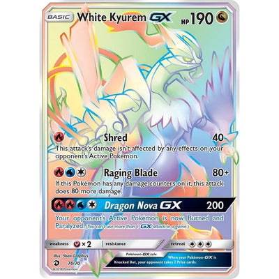 White Kyurem GX (Secret) (74/70) (DRM)