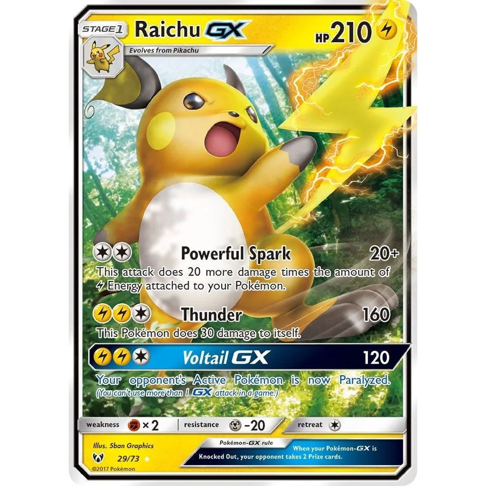 Raichu GX (29/73) (SHL)