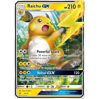 Raichu GX (29/73) (SHL)