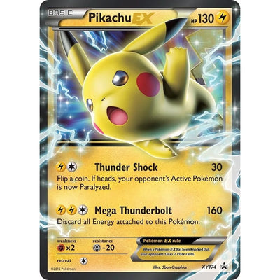 Pikachu EX - XY174 (XY174) (PR)