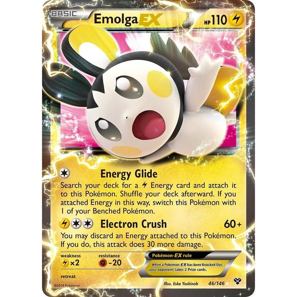 Emolga EX (46/146) (XY)