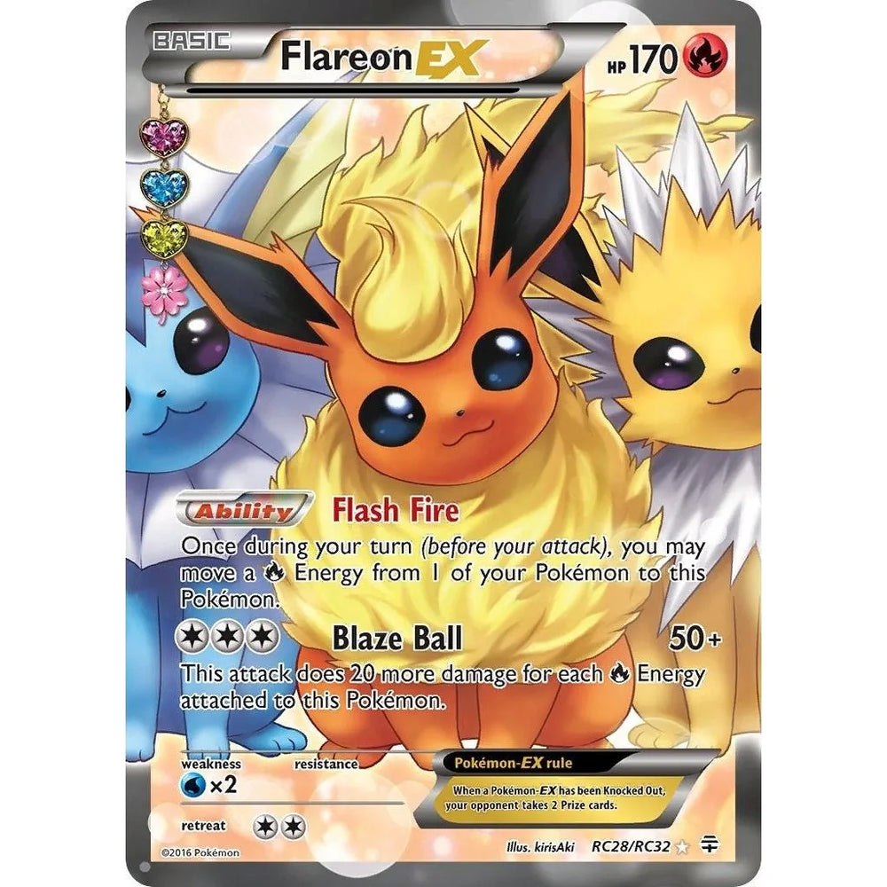 Flareon EX (Full Art) (RC28/RC32) (GEN)