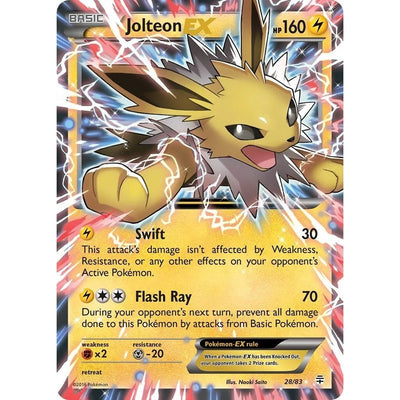 Jolteon EX (28/83) (GEN)