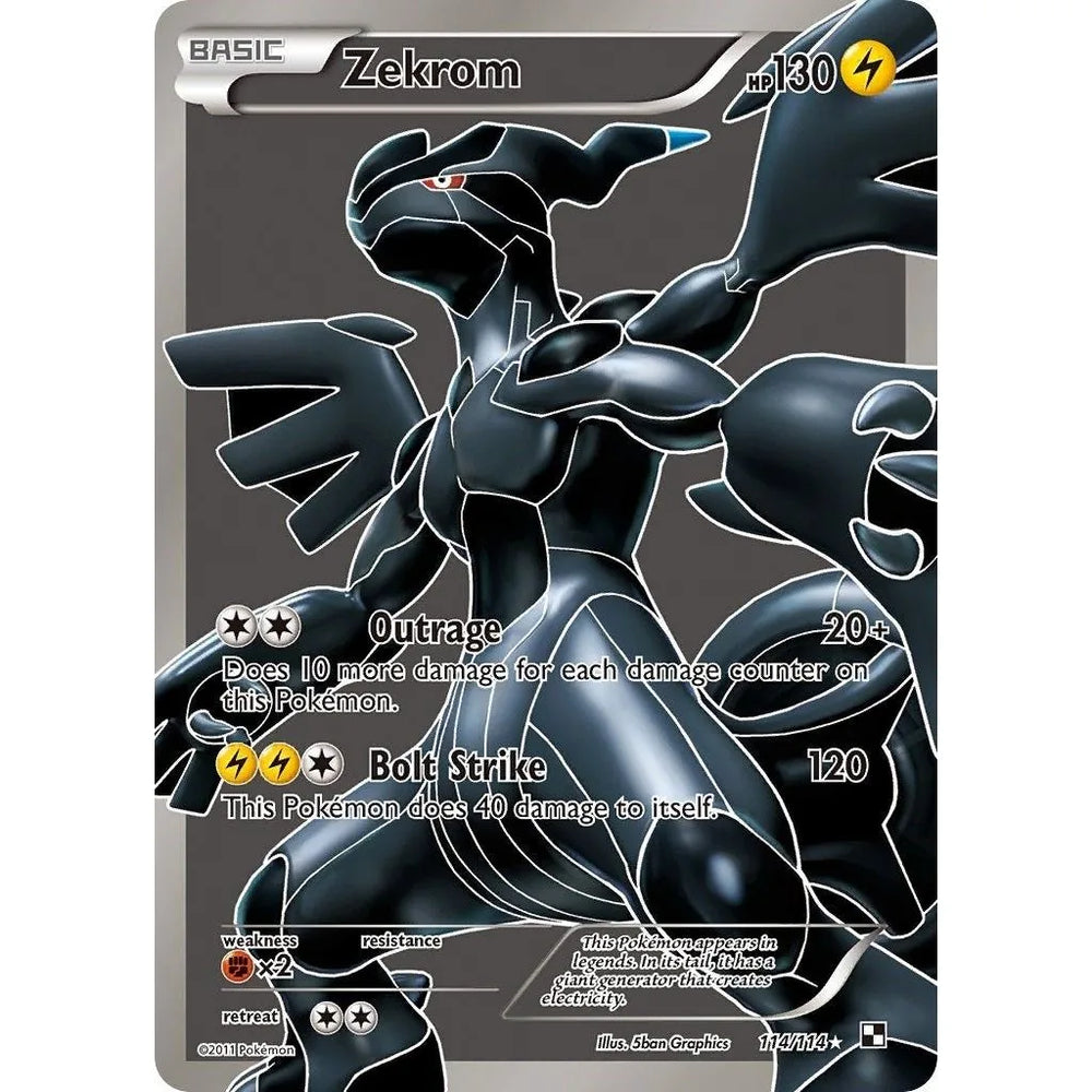 Zekrom (114 Full Art) (114/114) (BLW)