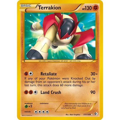 Terrakion (151/149) (BCR)