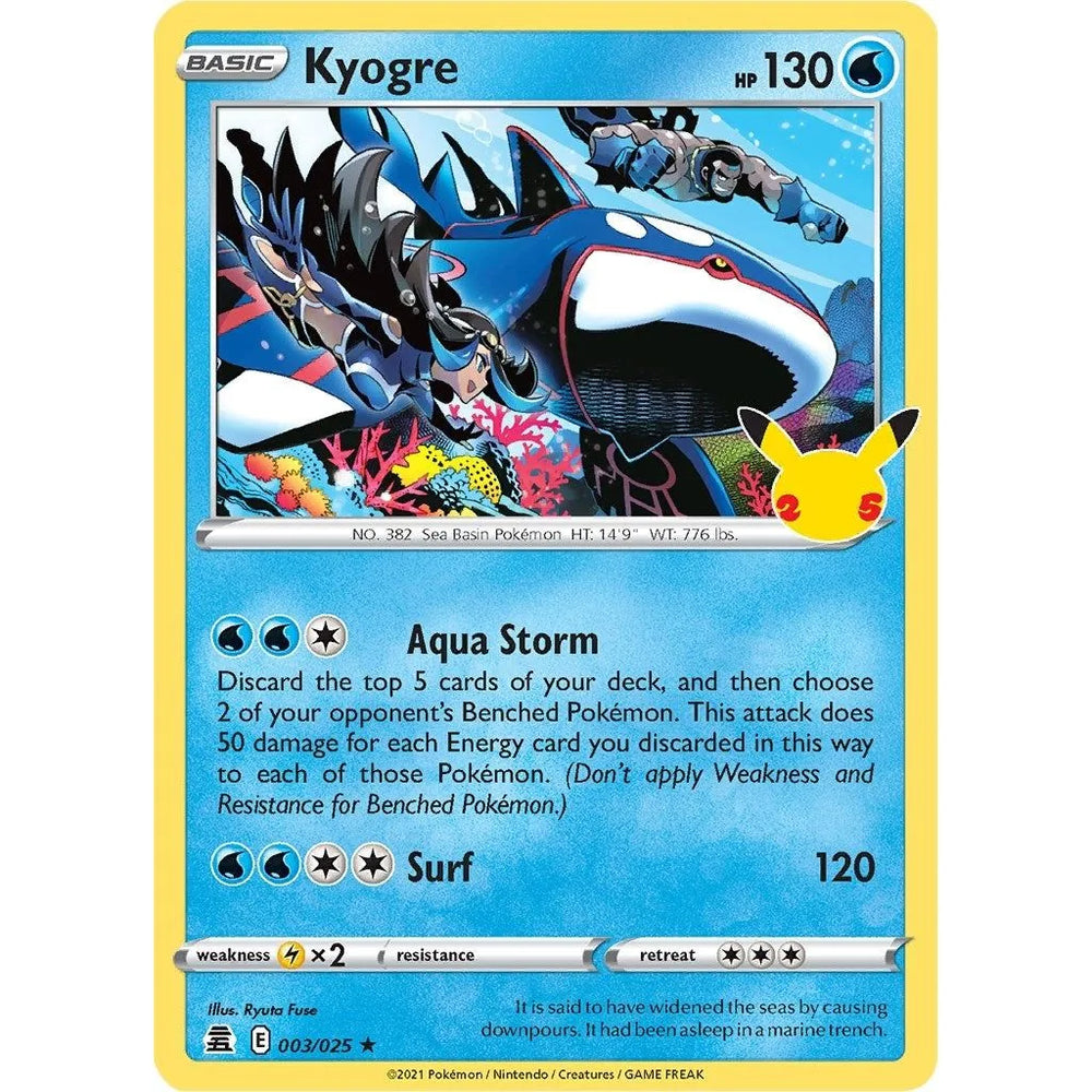 Kyogre (003/025) (CLB)