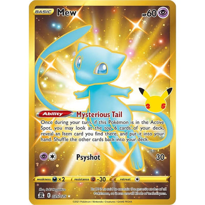 Mew (Secret) (025/025) (CLB)