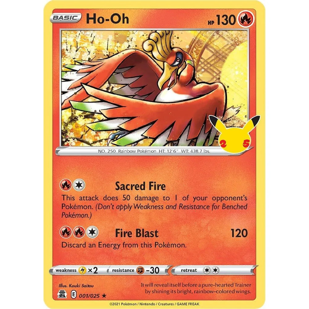 Ho-Oh (001/025) (CLB)