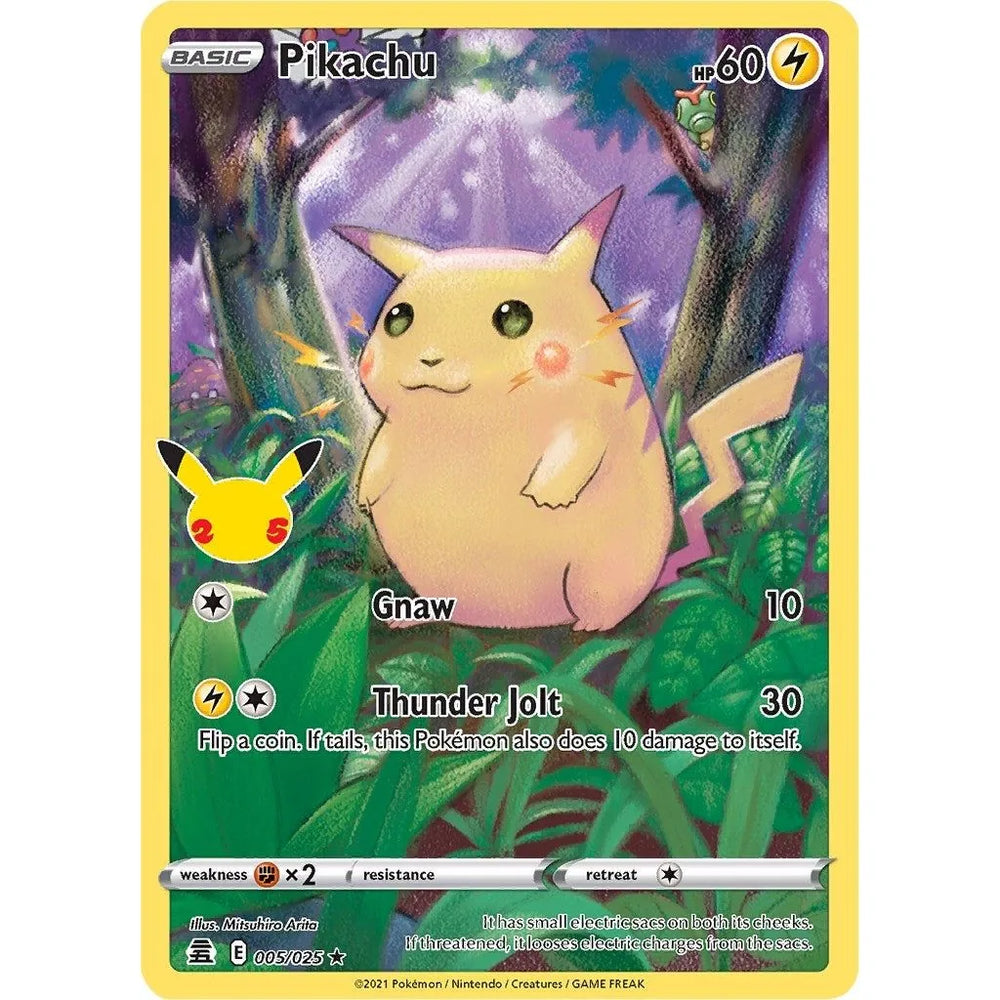 Pikachu (005/025) (CLB)