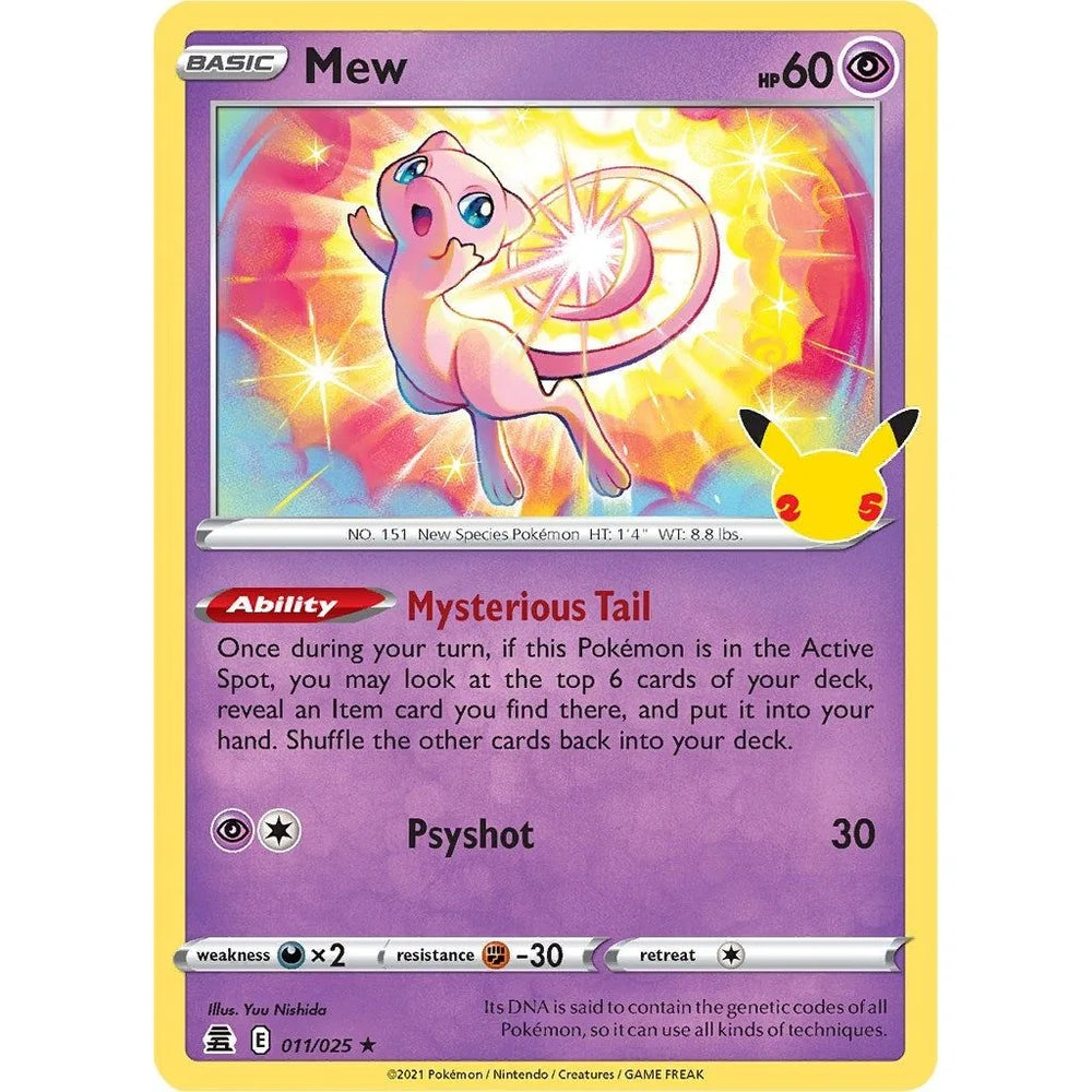 Mew (011/025) (CLB)