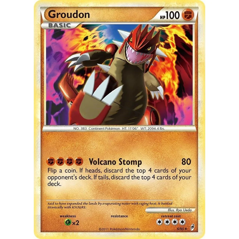 Groudon (6/95) (CL)