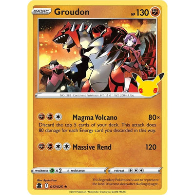 Groudon (017/025) (CLB)