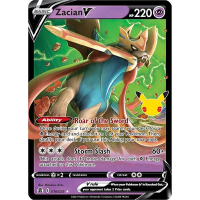 Zacian V (016/025) (CLB)