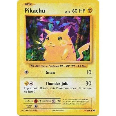 Pikachu - 35/108 (Cracked Ice Holo) (035/108) (PR)