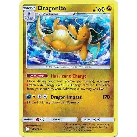 Dracolosse - 151/236 (Glace craquelée Holo) (151/236) (PR)