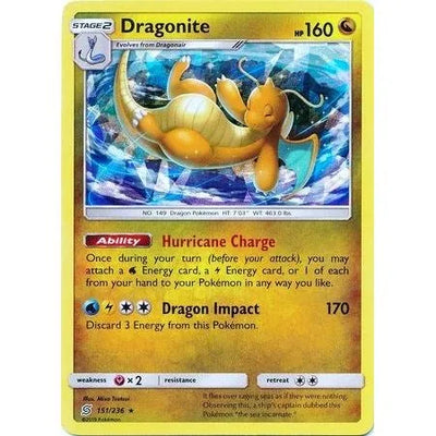 Dracolosse - 151/236 (Glace craquelée Holo) (151/236) (PR)