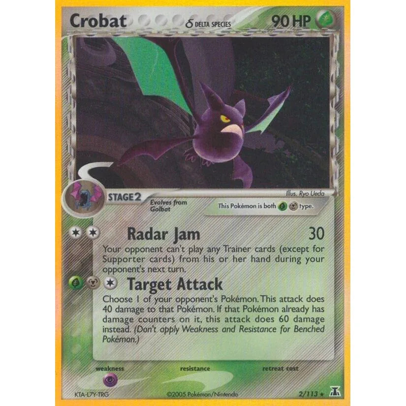 Crobat (Espèce Delta) (2/113) (DS)