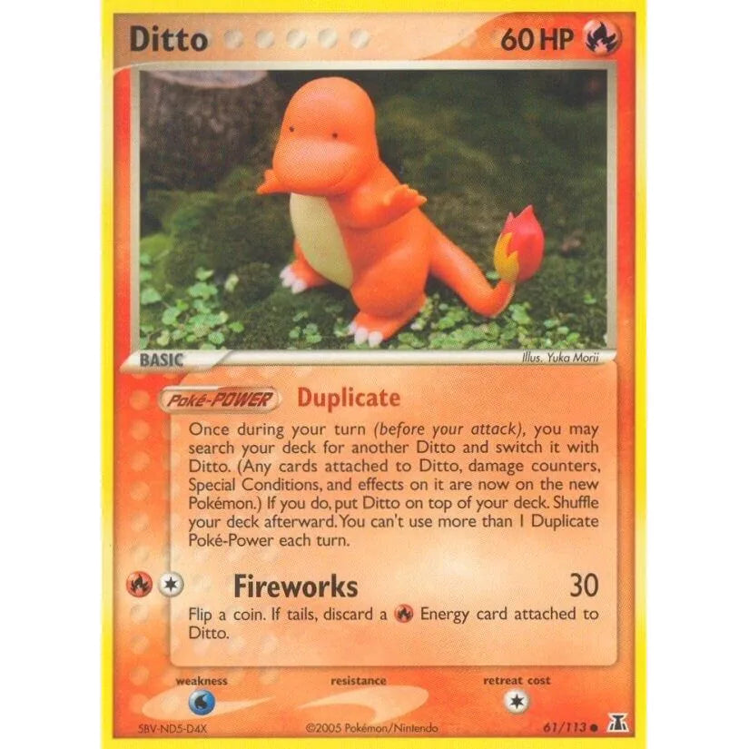 Ditto - 61/113 (Charmander) (061/113) (DS)