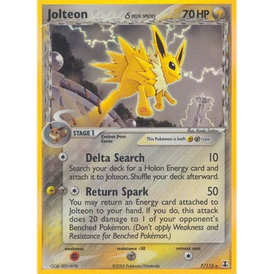 Jolteon (Delta Species) (7/113) (DS)