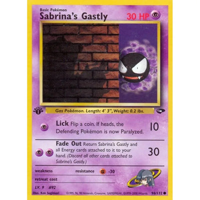 Sabrina's Gastly (96) (096/132) (G2)