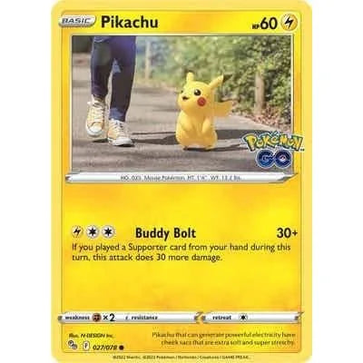 Pikachu (27) (027/078) (PGO)