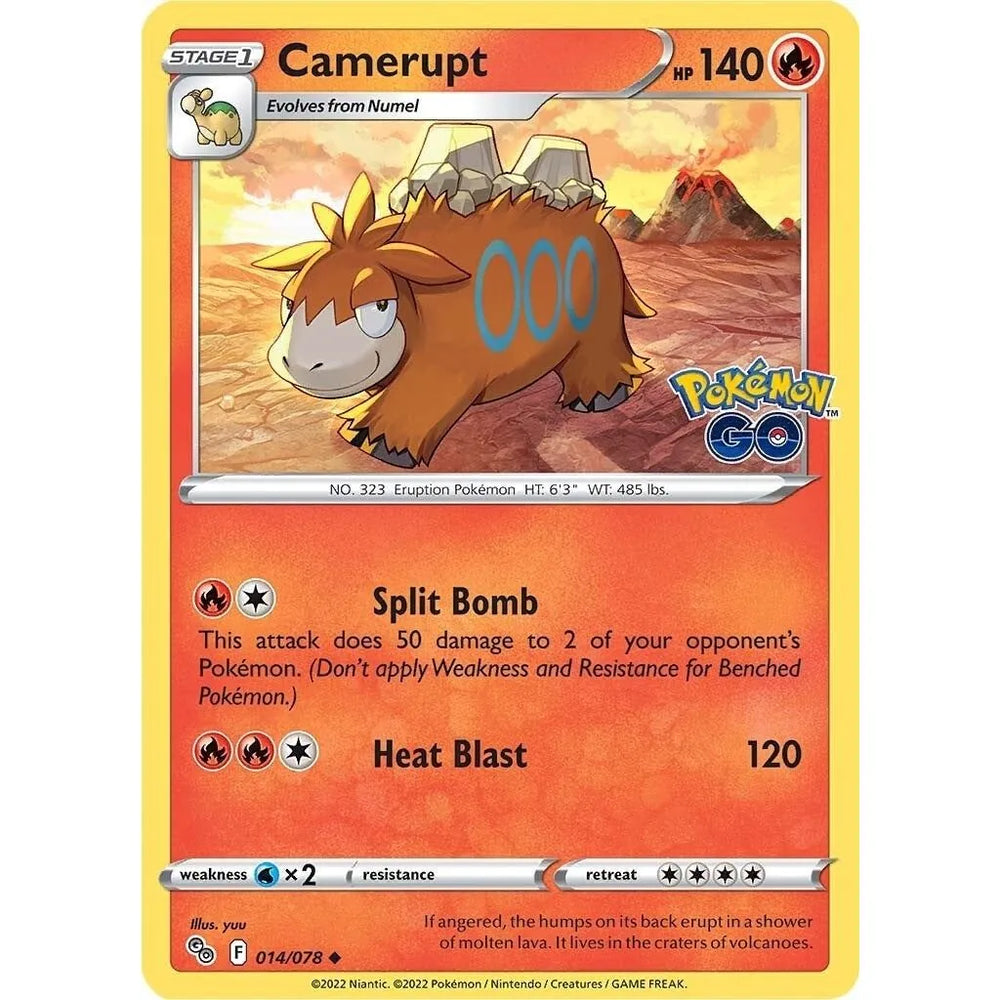 Camerupt (014/078) (PGO)