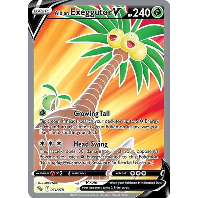 Exeggutor d'Alola V (Art Complet) (071/078) (PGO)