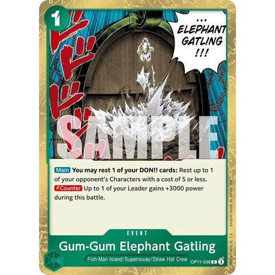 Élphant Gatling Gum-Gum (OP11-038) (OP11)
