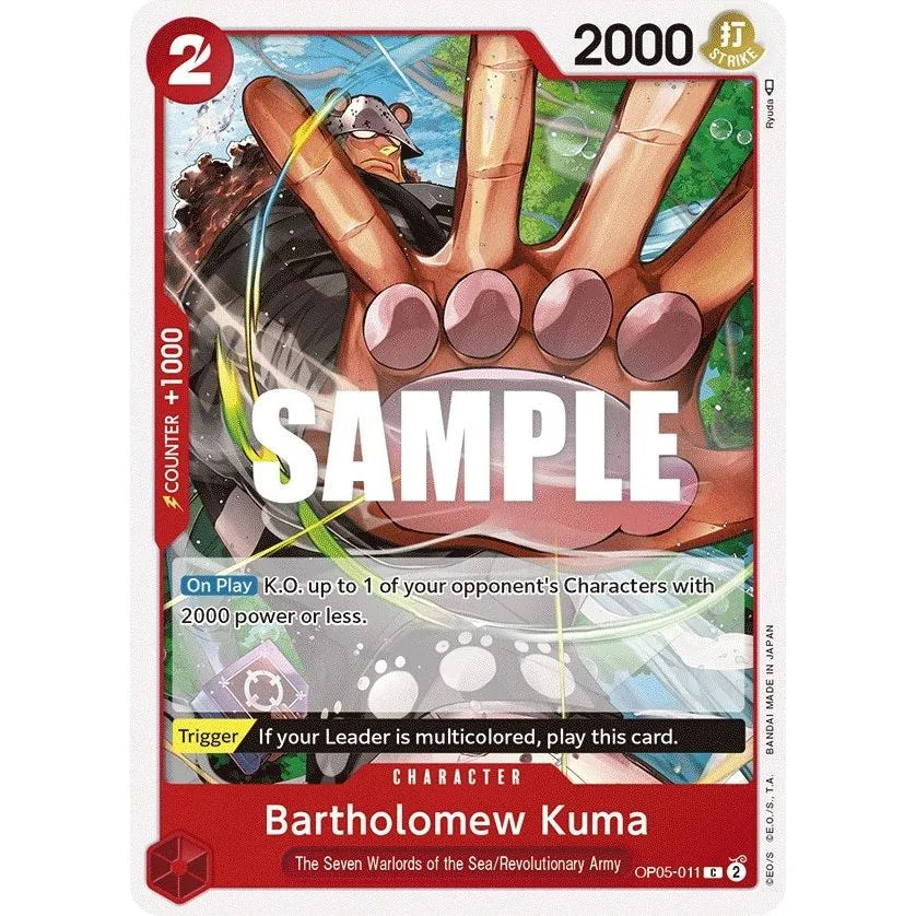 Bartholomew Kuma (OP05-011) (OP05)