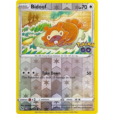 Bidoof (Metamorphe pelable) (059/078) (PGO)