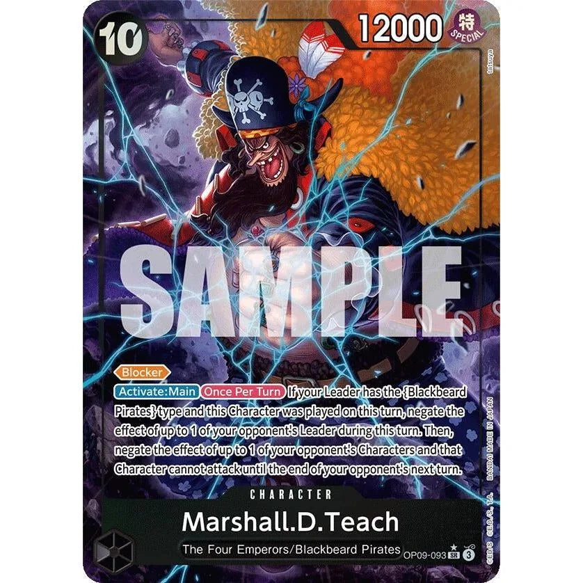 Marshall.D.Teach (093) (Art Alternatif) (OP09-093) (OP09)