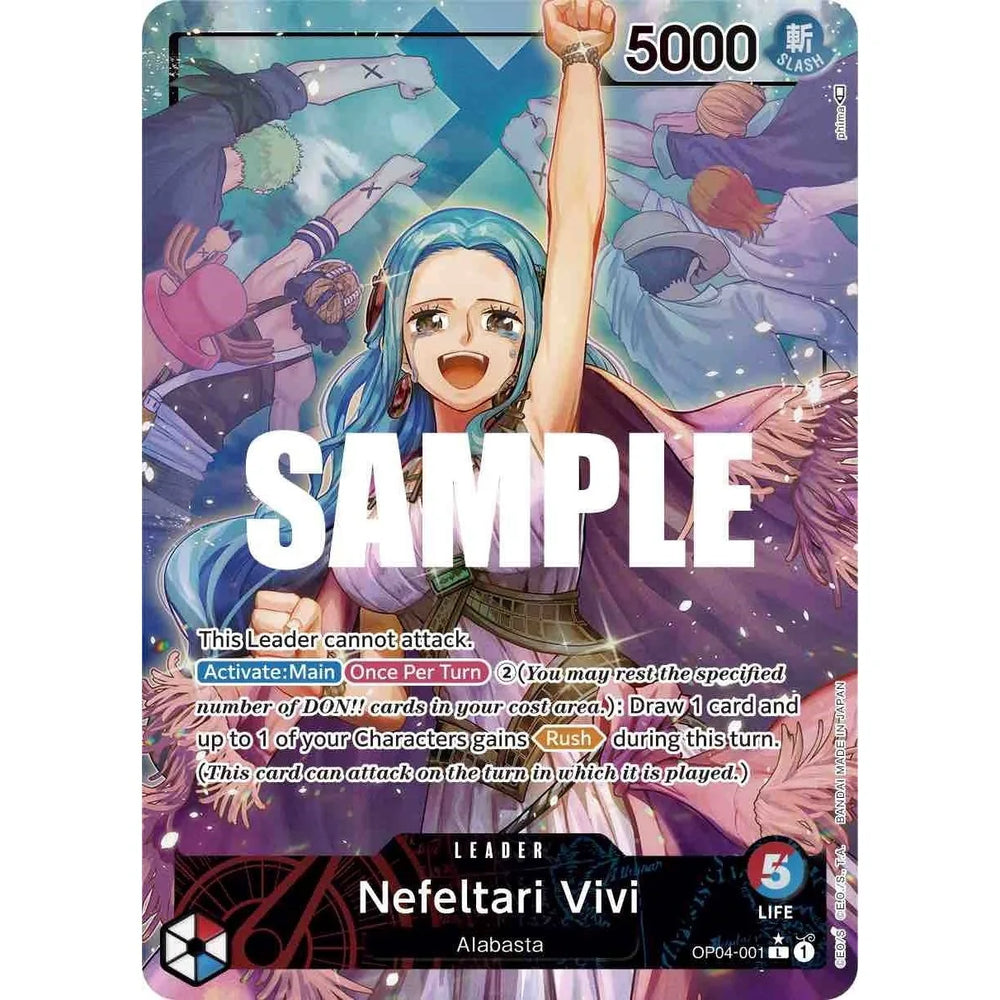 Nefeltari Vivi (001) (Alternate Art) (OP04-001) (OP04)