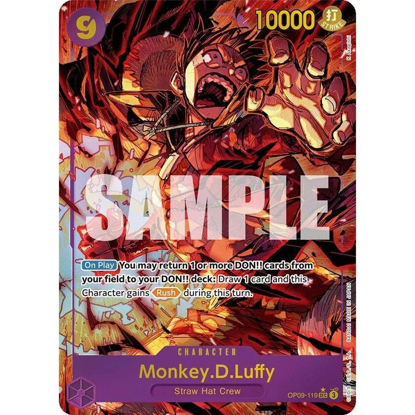 Monkey.D.Luffy (119) (Art Alternatif) (OP09-119) (OP09)
