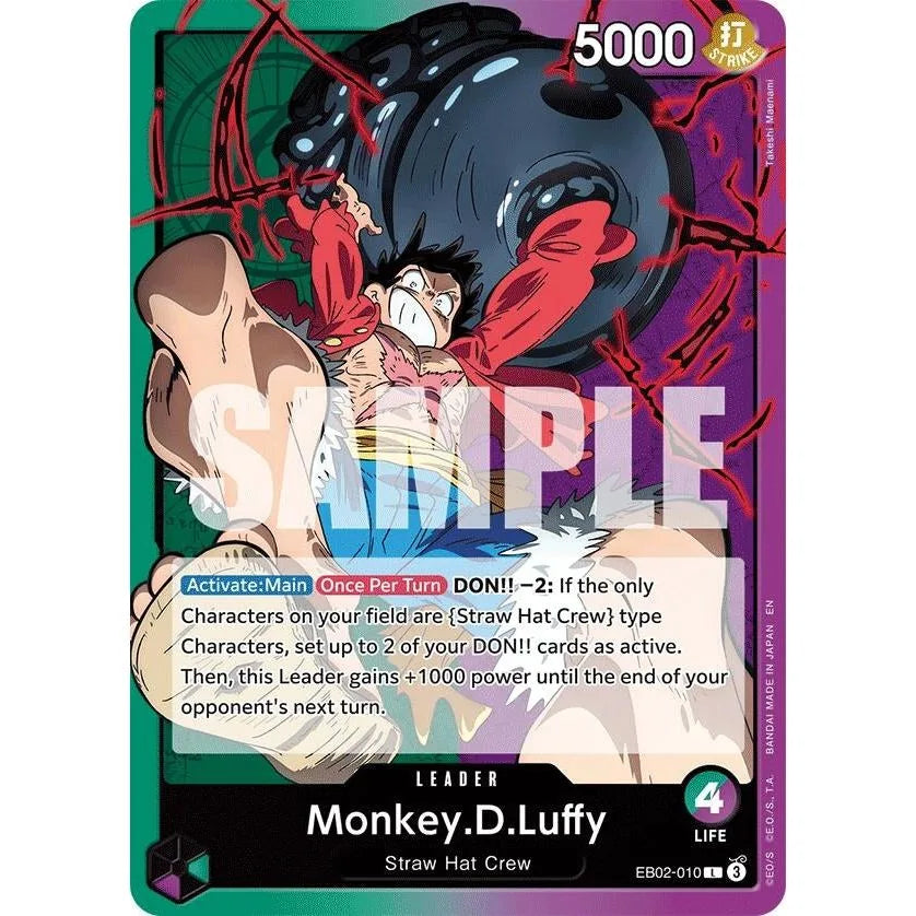 Monkey.D.Luffy (010) (EB02-010) (EB-02)