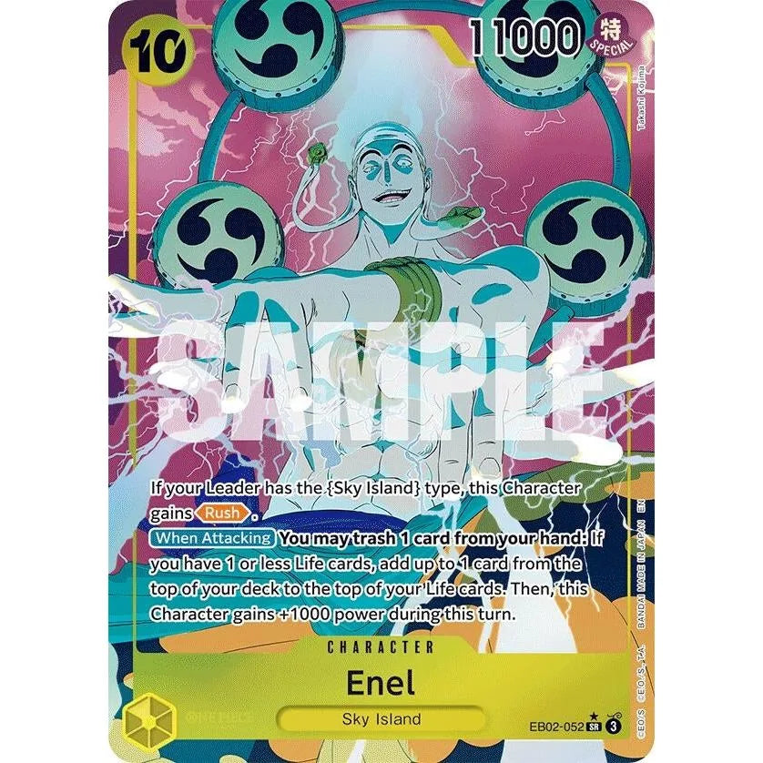 Enel (Alternate Art) (EB02-052) (EB-02)