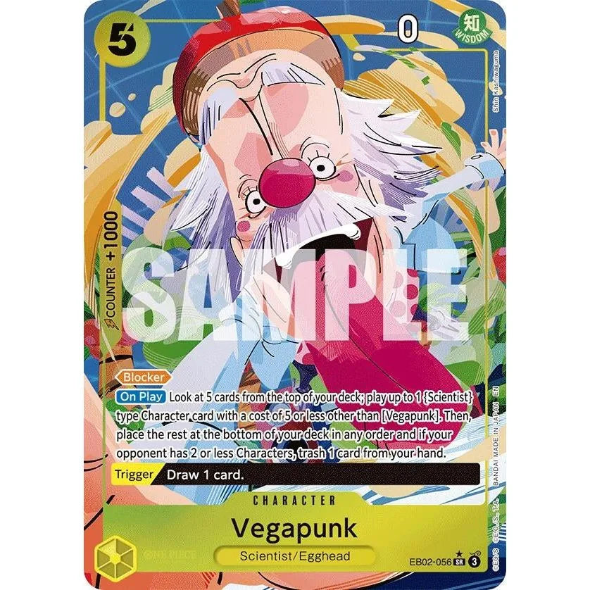 Vegapunk (Alternate Art) (EB02-056) (EB-02)