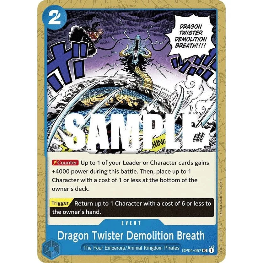 Dragon Twister Demolition Breath (OP04-057) (OP04)