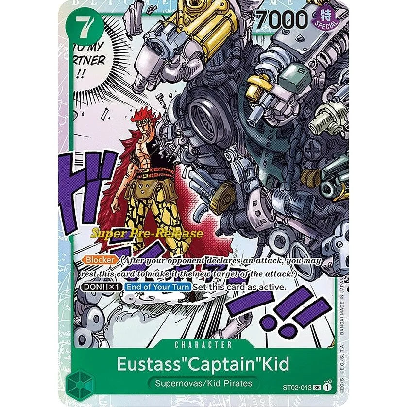 Eustass"Captain"Kid (013) (ST02-013) (ST-02 PRE)