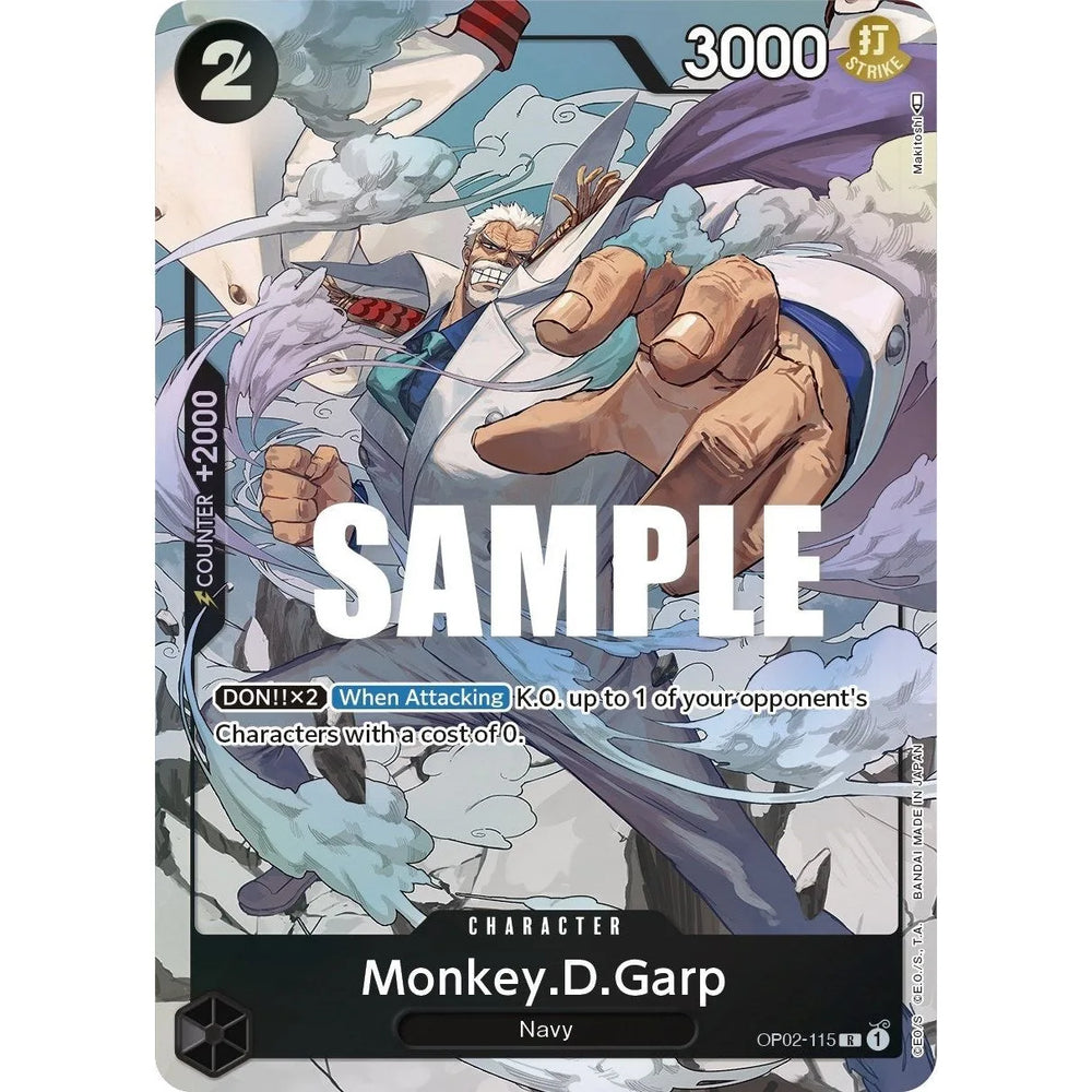 Monkey.D.Garp (115) (Alternate Art) (OP02-115) (OP02)