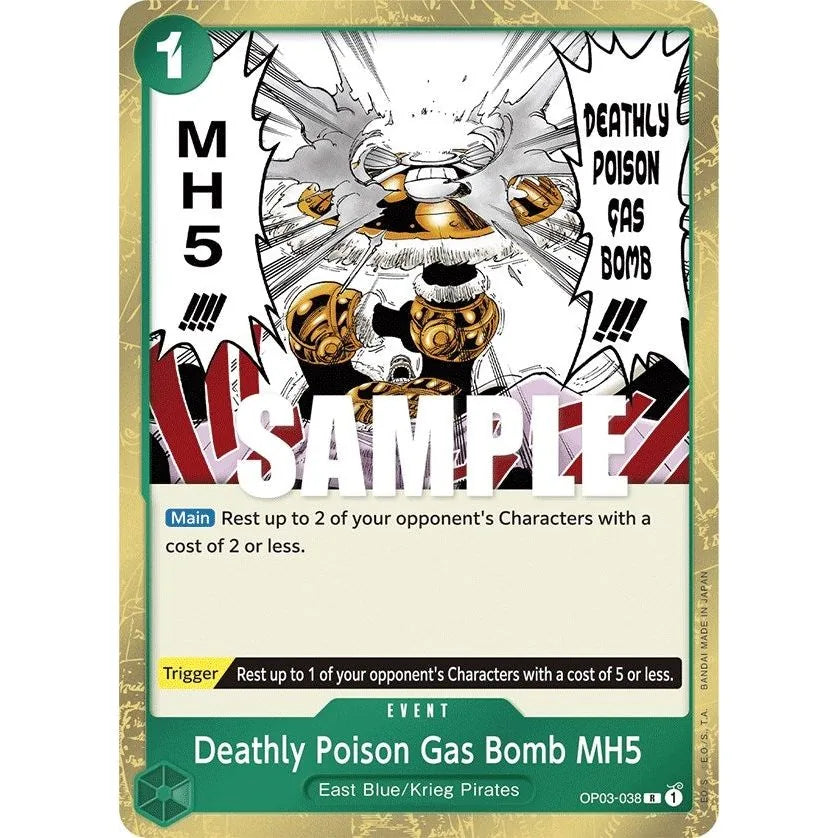 Bombe de gaz poison mortel MH5 (OP03-038) (OP03)