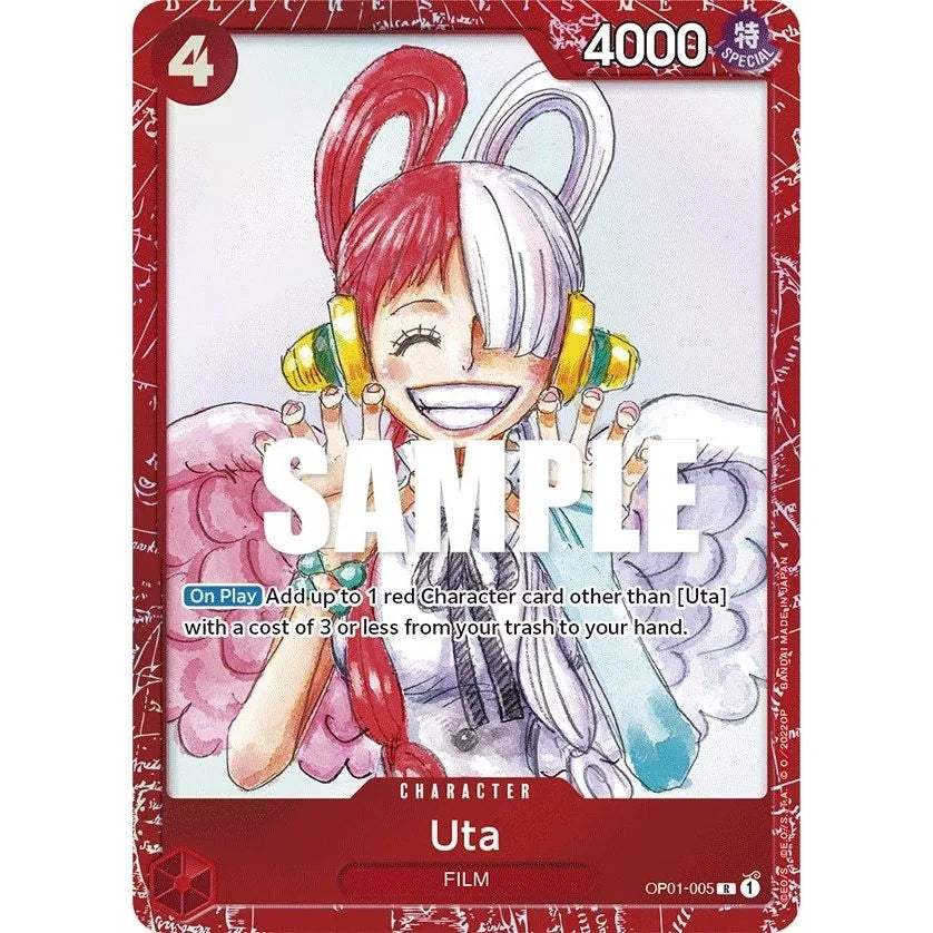 Uta (Premium Card Collection -ONE PIECE FILM RED Edition-) (OP01-005) (OP-PR)