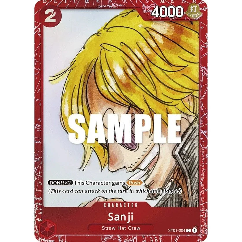 Sanji (Collection de cartes premium - Édition ONE PIECE FILM RED-) (ST01-004) (OP-PR)